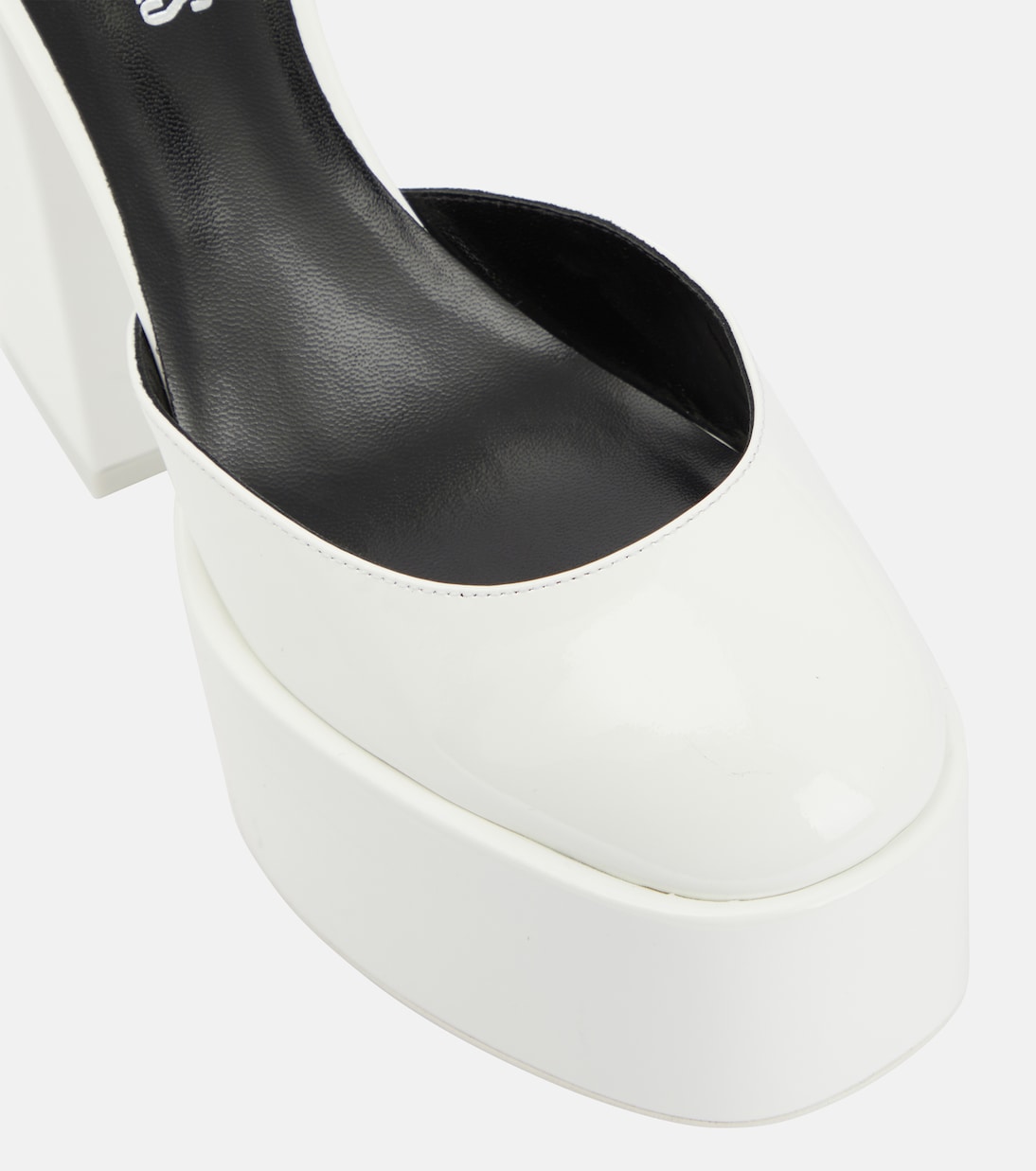 Dalilah platform leather pumps | Paris Texas