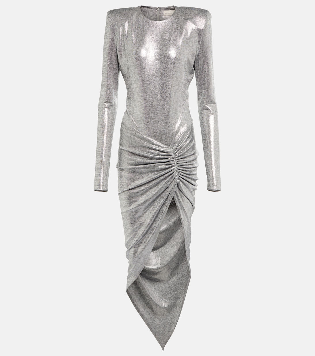 Abito midi in jersey metallizzato | Alexandre Vauthier