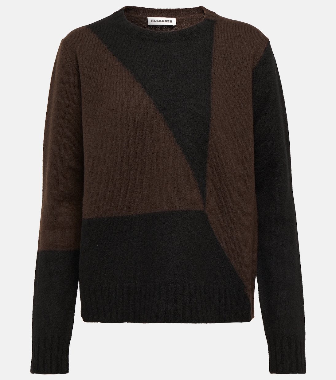 Jersey en intarsia de lana virgen | Jil Sander