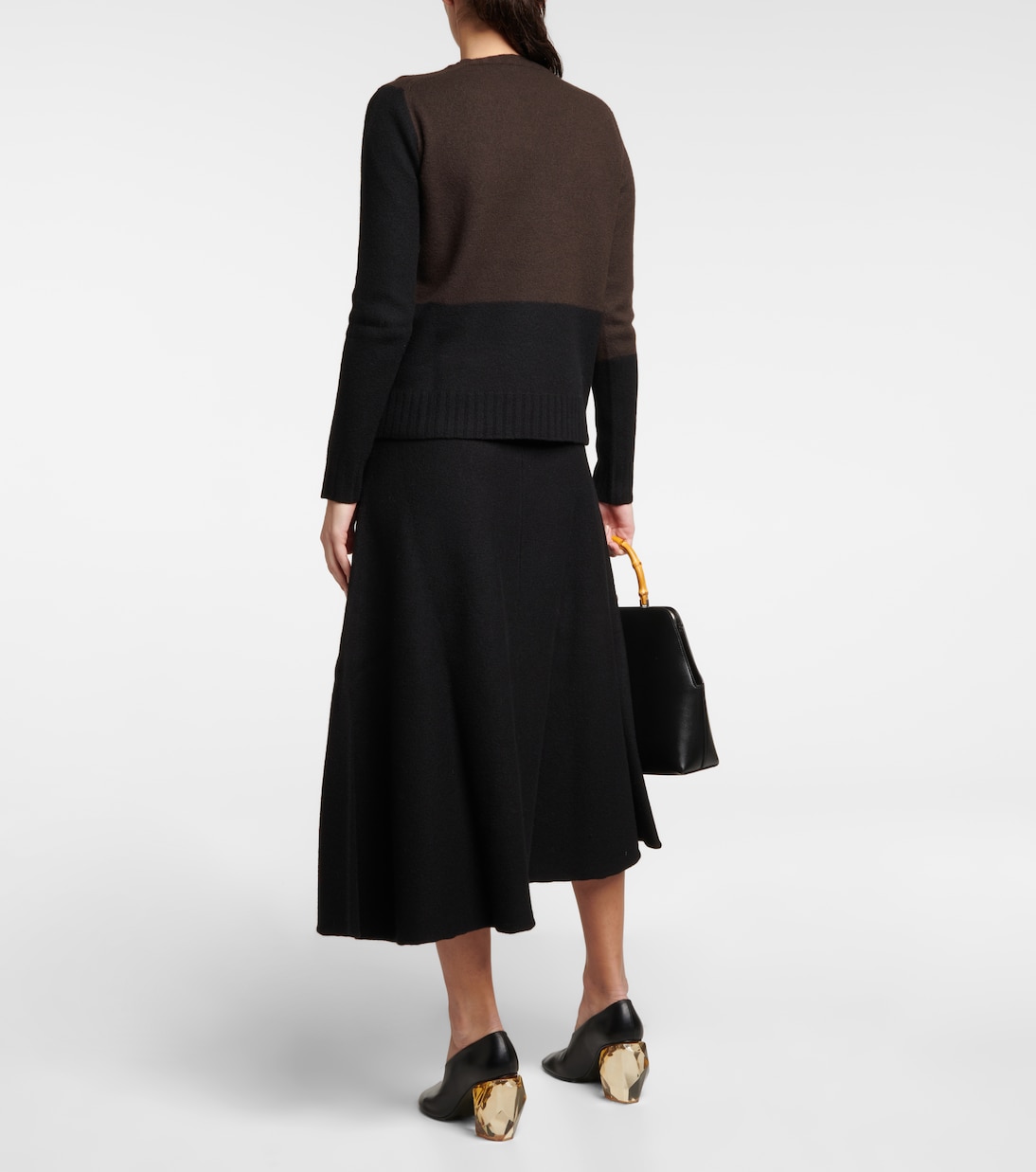 Jersey en intarsia de lana virgen | Jil Sander