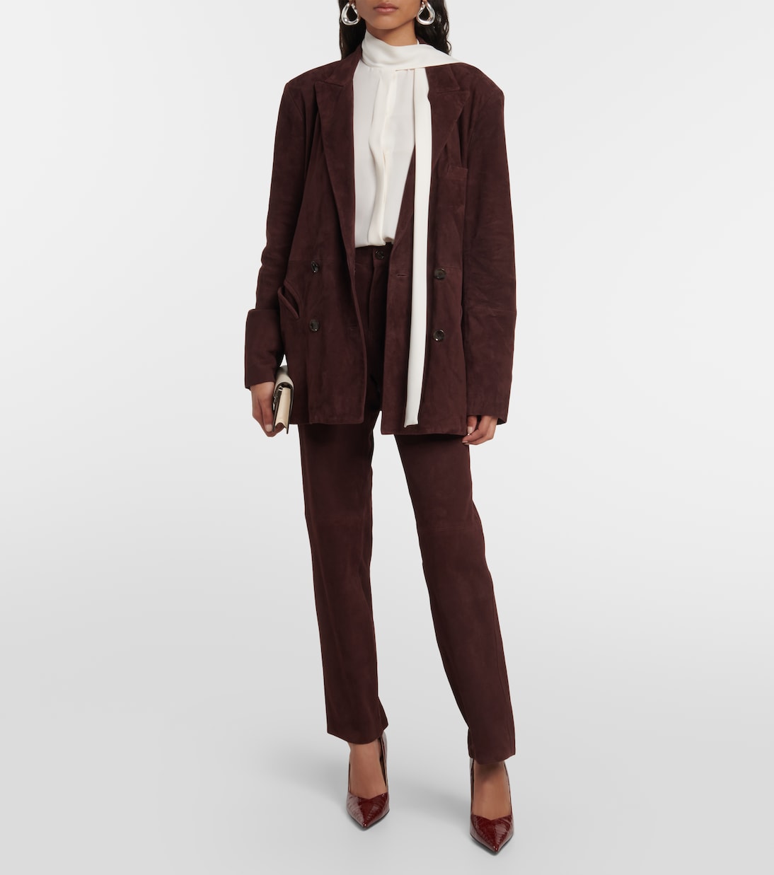 Pantaloni Paso in suede a vita alta | Blazé Milano