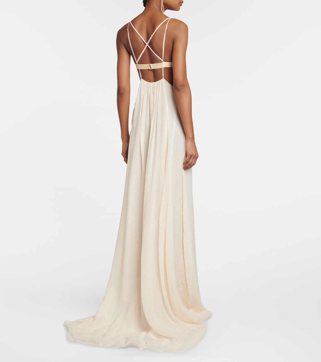 Robe de mariée en soie | Nensi Dojaka
