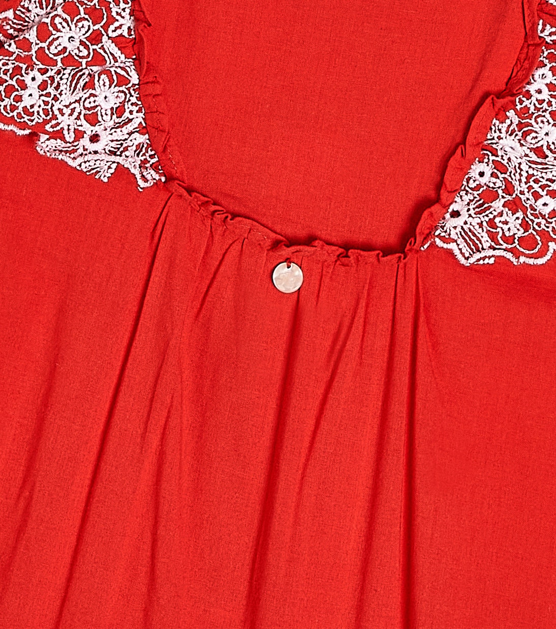 Bébé – Combi-short en coton à broderies anglaises | Tartine et Chocolat