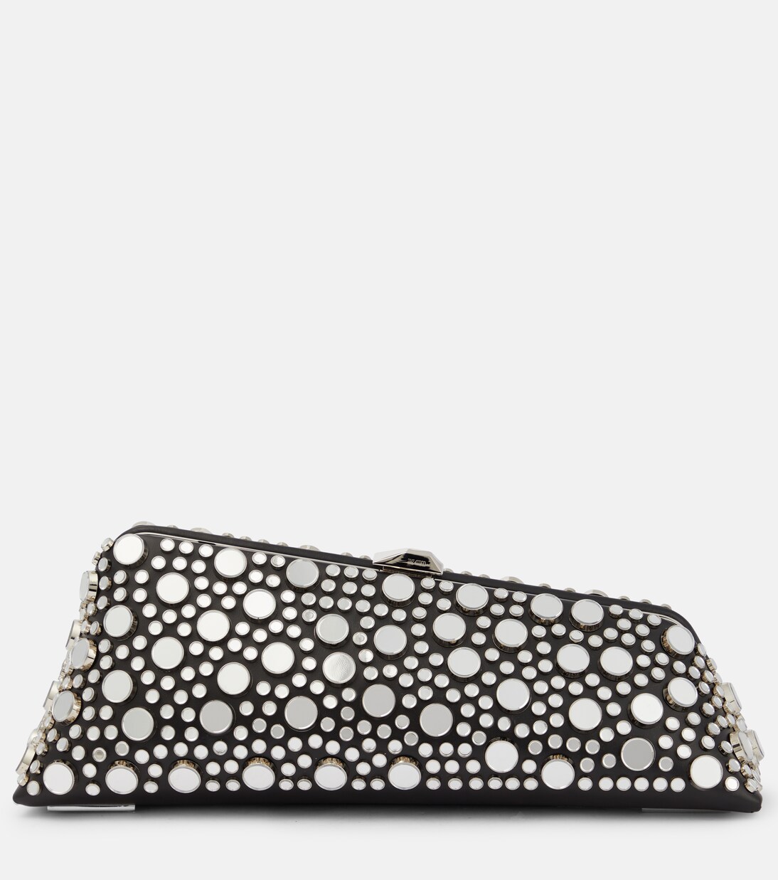 Pochette Long Night Small brodée en cuir | The Attico