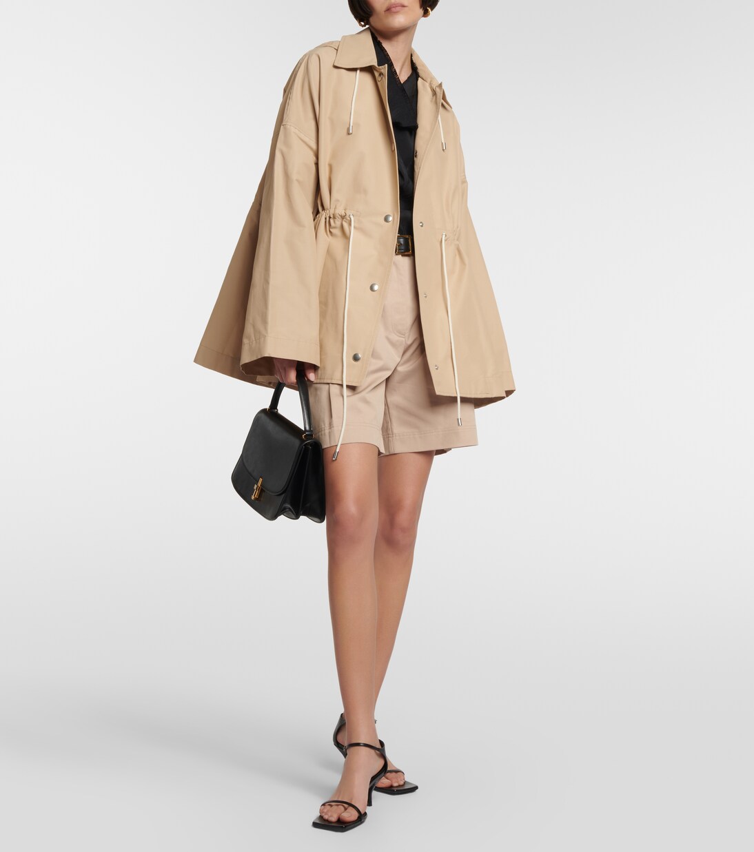 Trench in misto cotone oversize | Toteme