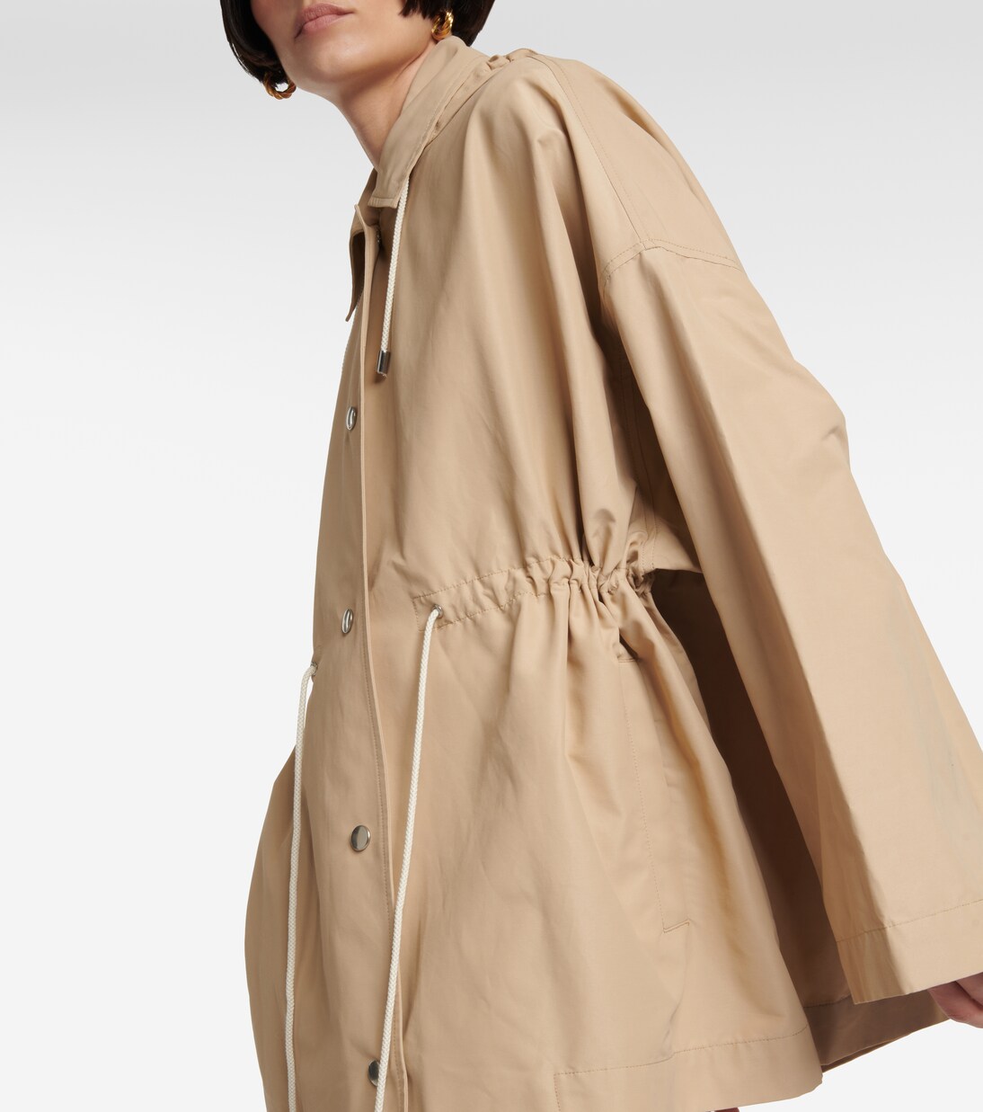 Trench in misto cotone oversize | Toteme