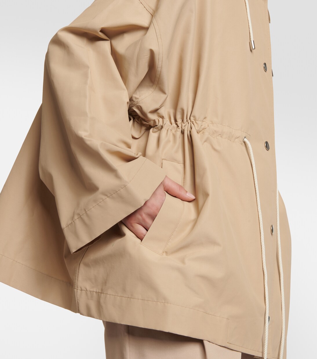 Trench in misto cotone oversize | Toteme