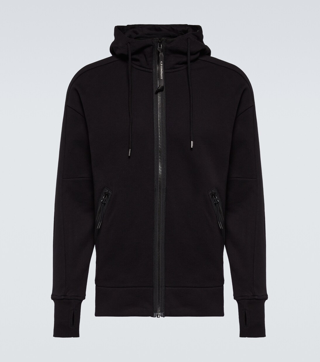 Goggle cotton fleece hoodie | C.P. Company