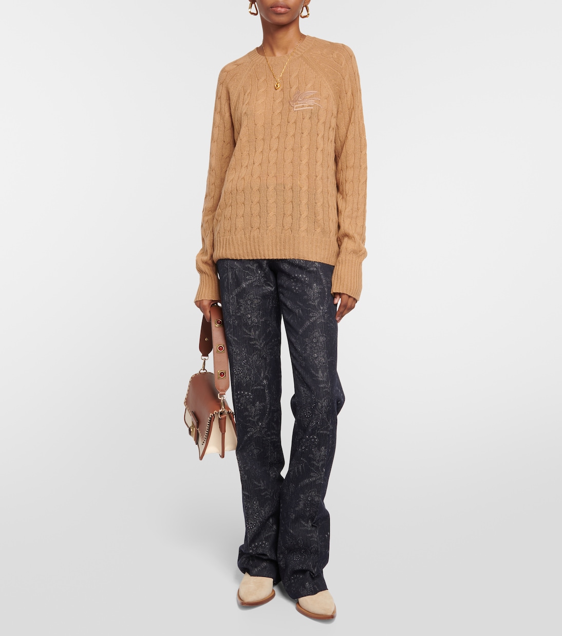 Jersey en punto trenzado de cachemir | Etro