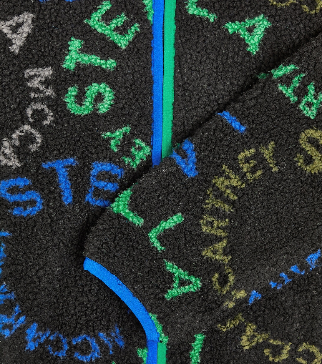 Giacca in pile con logo | Stella McCartney Kids