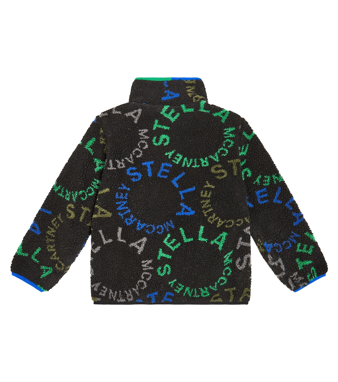 Giacca in pile con logo | Stella McCartney Kids