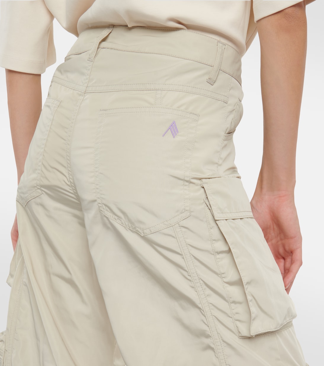 Fern low-rise cargo pants | The Attico