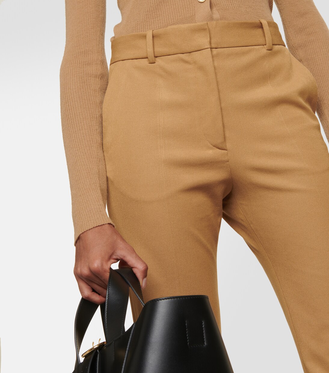 Pantaloni flared Tafira in gabardine | Joseph