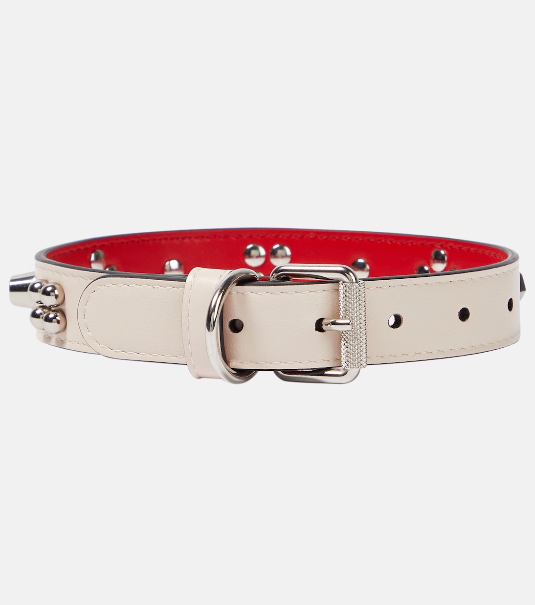Collare per cani Loubicollar in pelle | Christian Louboutin