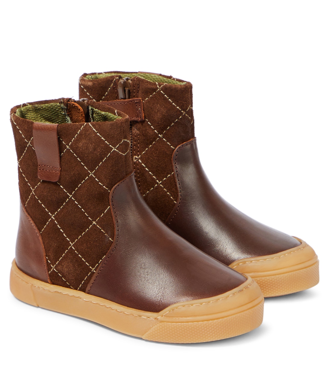 Stivaletti Thor in suede e pelle | Petit Nord