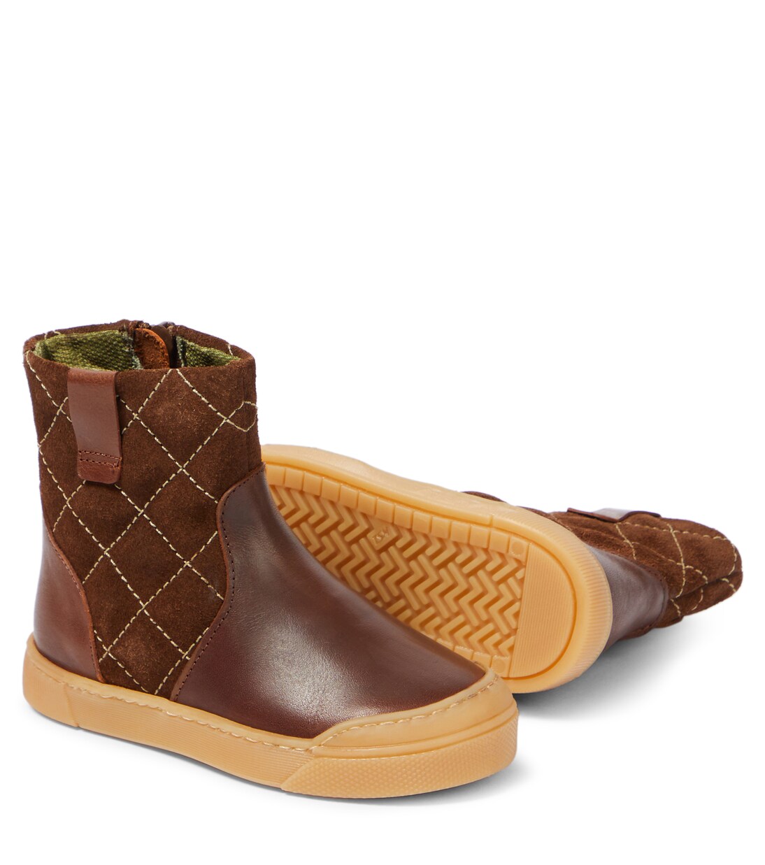 Stivaletti Thor in suede e pelle | Petit Nord