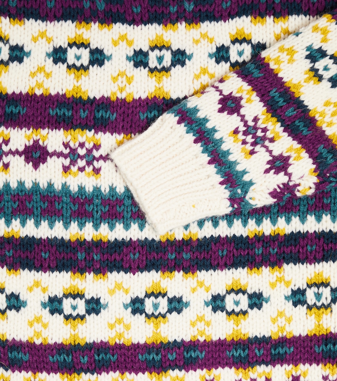 Pull Lounis à motif Fair Isle | Louise Misha