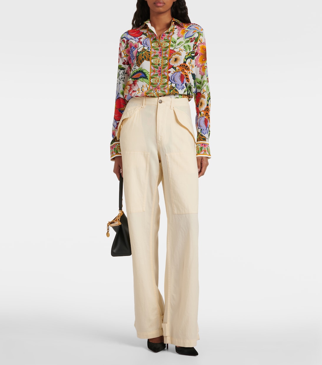 Printed silk shirt  | Etro