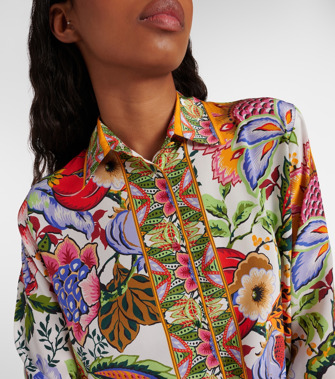 Printed silk shirt  | Etro