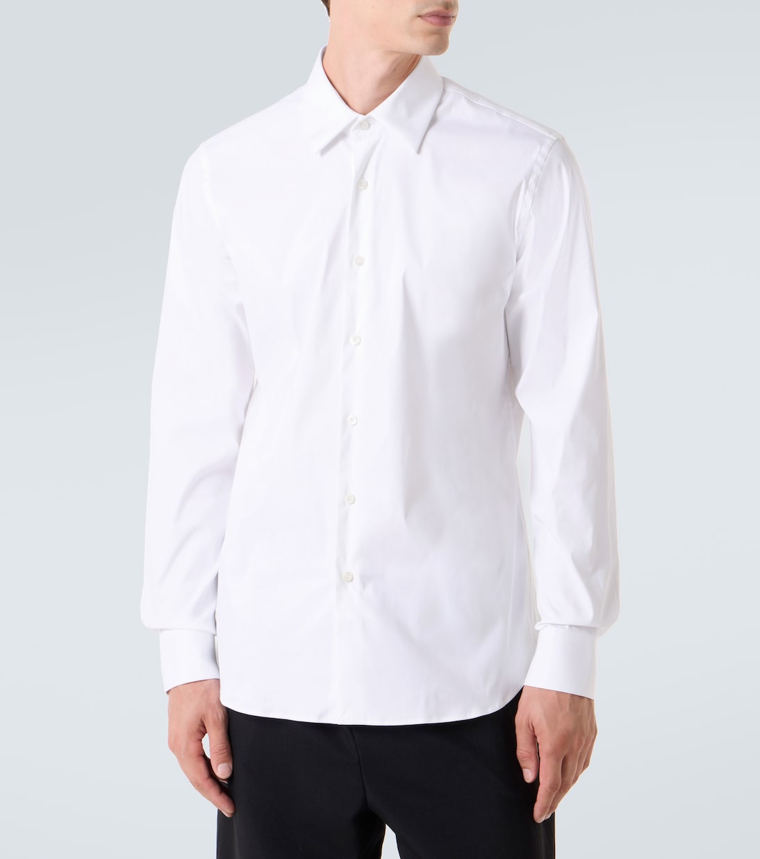 Camicia in misto cotone | Prada