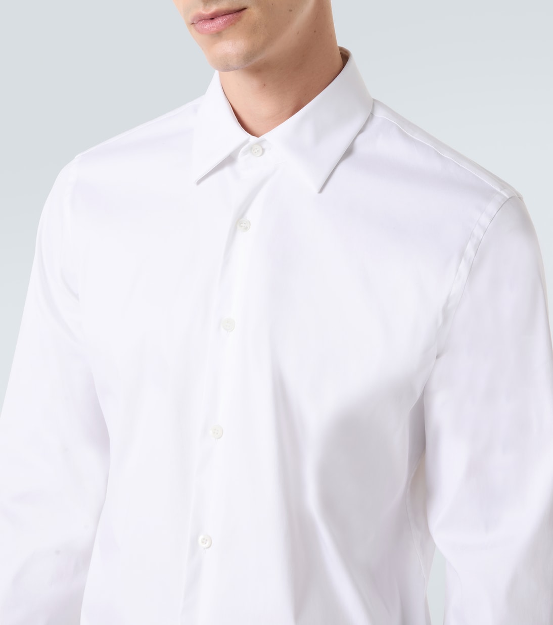 Camicia in misto cotone | Prada