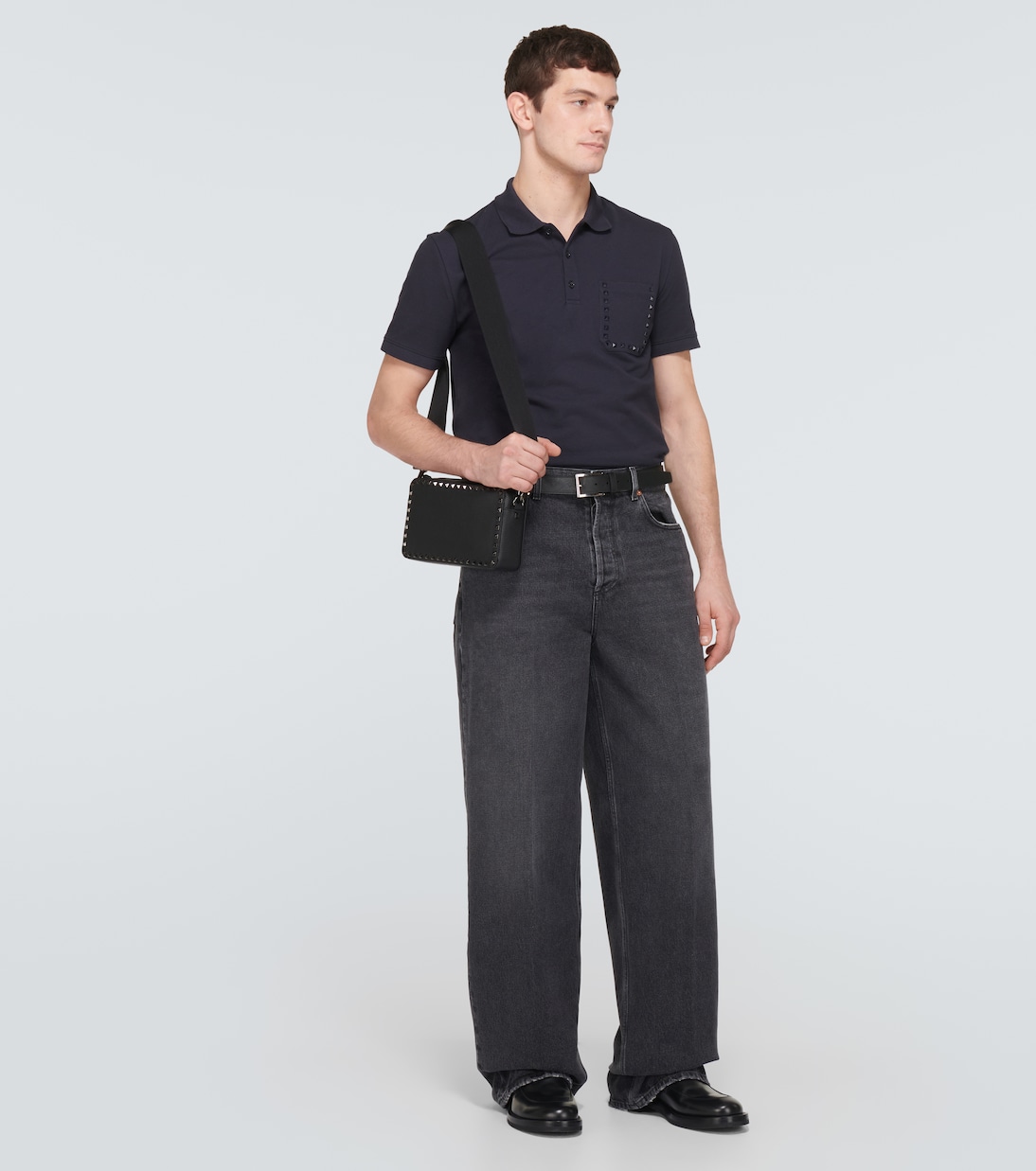 Loafers Rockstud Essential aus Leder | Valentino Garavani
