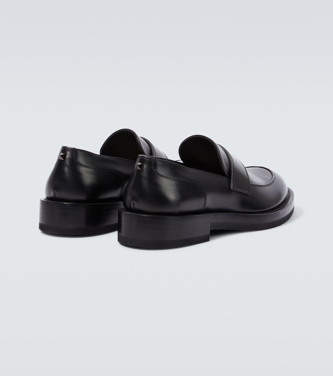 Loafers Rockstud Essential aus Leder | Valentino Garavani