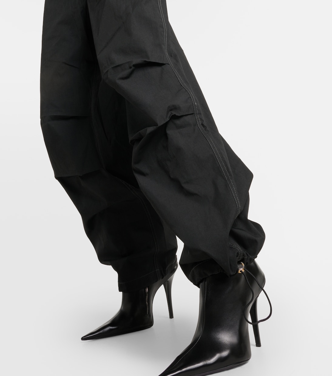 棉质混纺阔腿裤 | Dion Lee