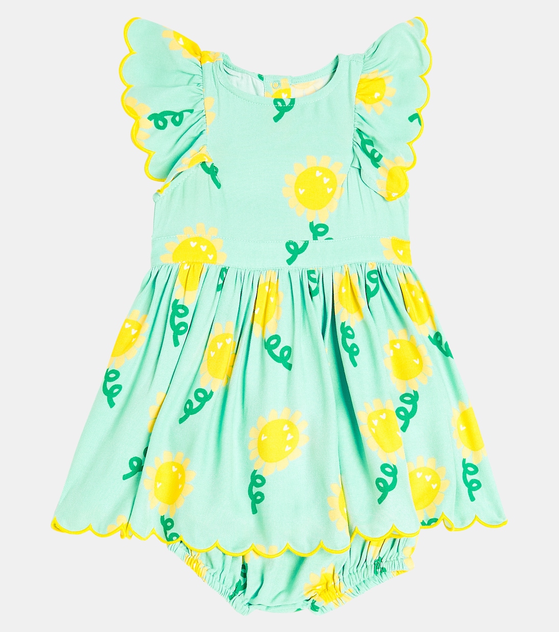 Baby printed dress and bloomers set | Stella McCartney Kids