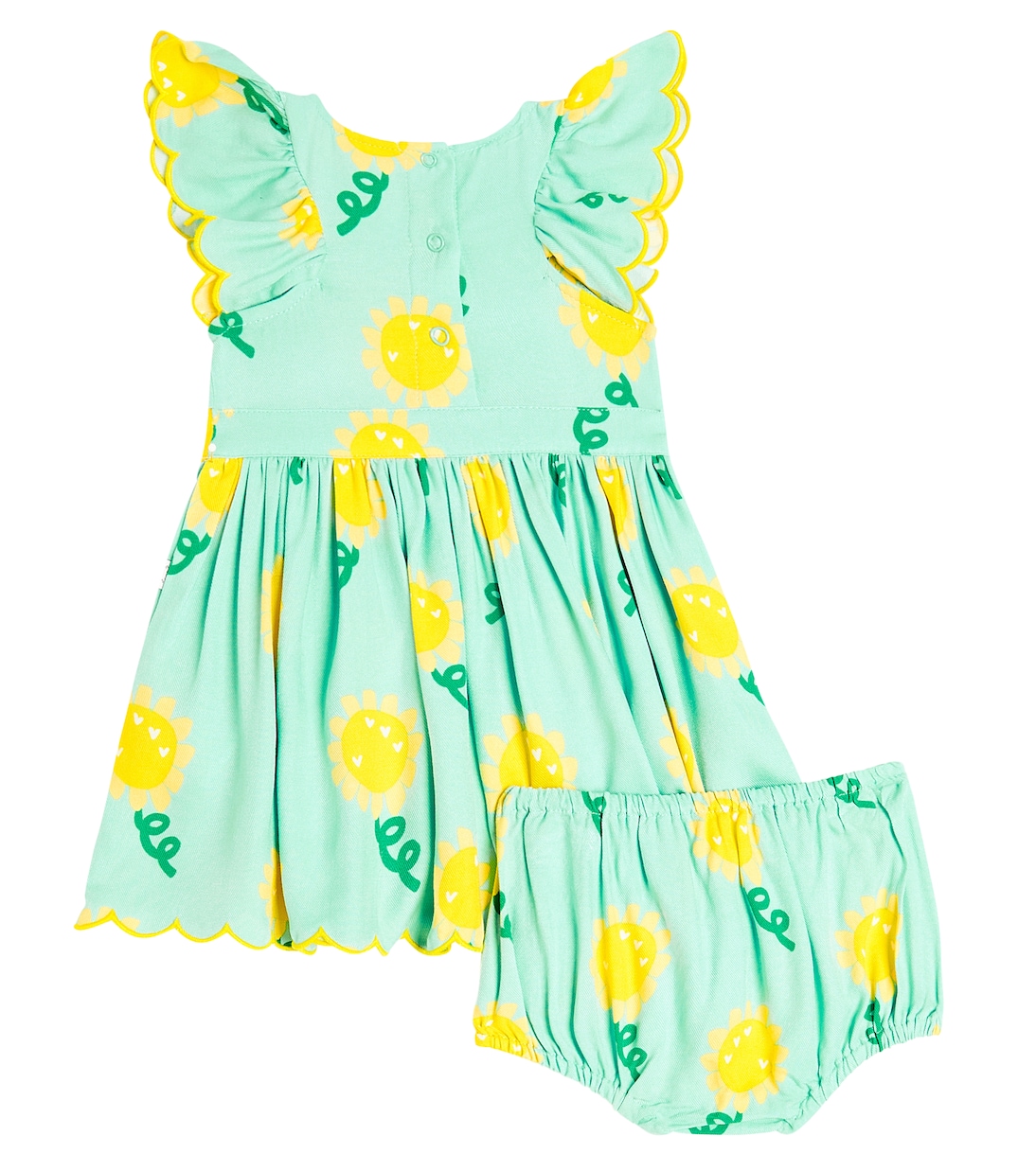 Baby printed dress and bloomers set | Stella McCartney Kids