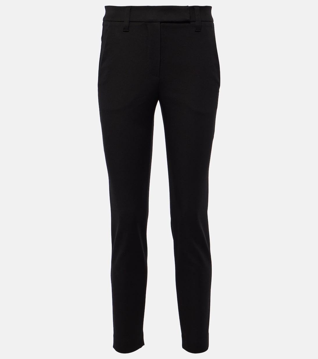 Pantalones Estrechos de Mezcla de Algodón por Brunello Cucinelli para Jóvenes Modernos
