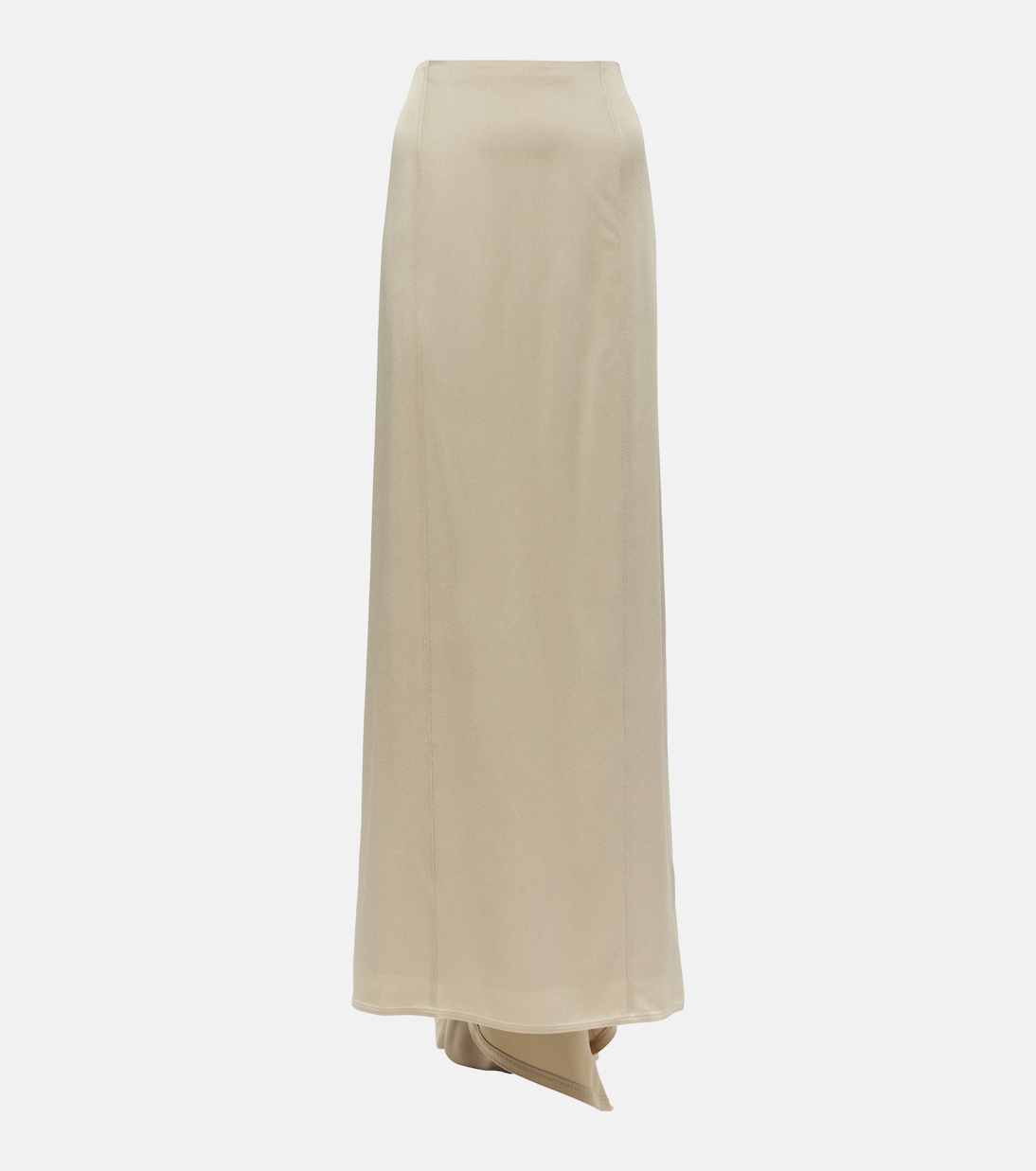 Maxirock aus Satin | Brunello Cucinelli