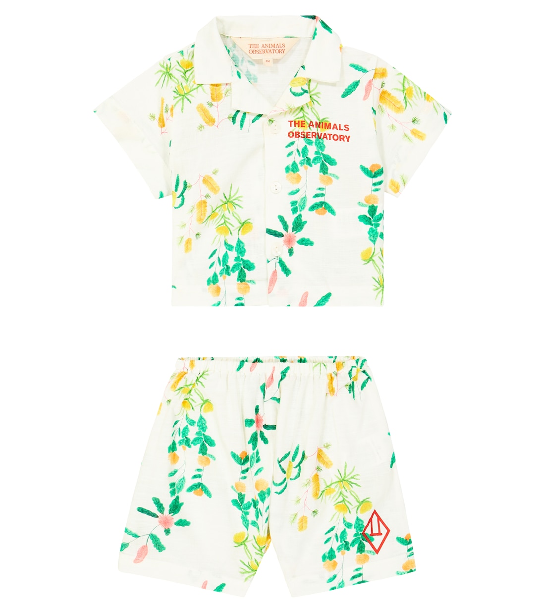 Baby - Camicia e shorts Magpie | The Animals Observatory