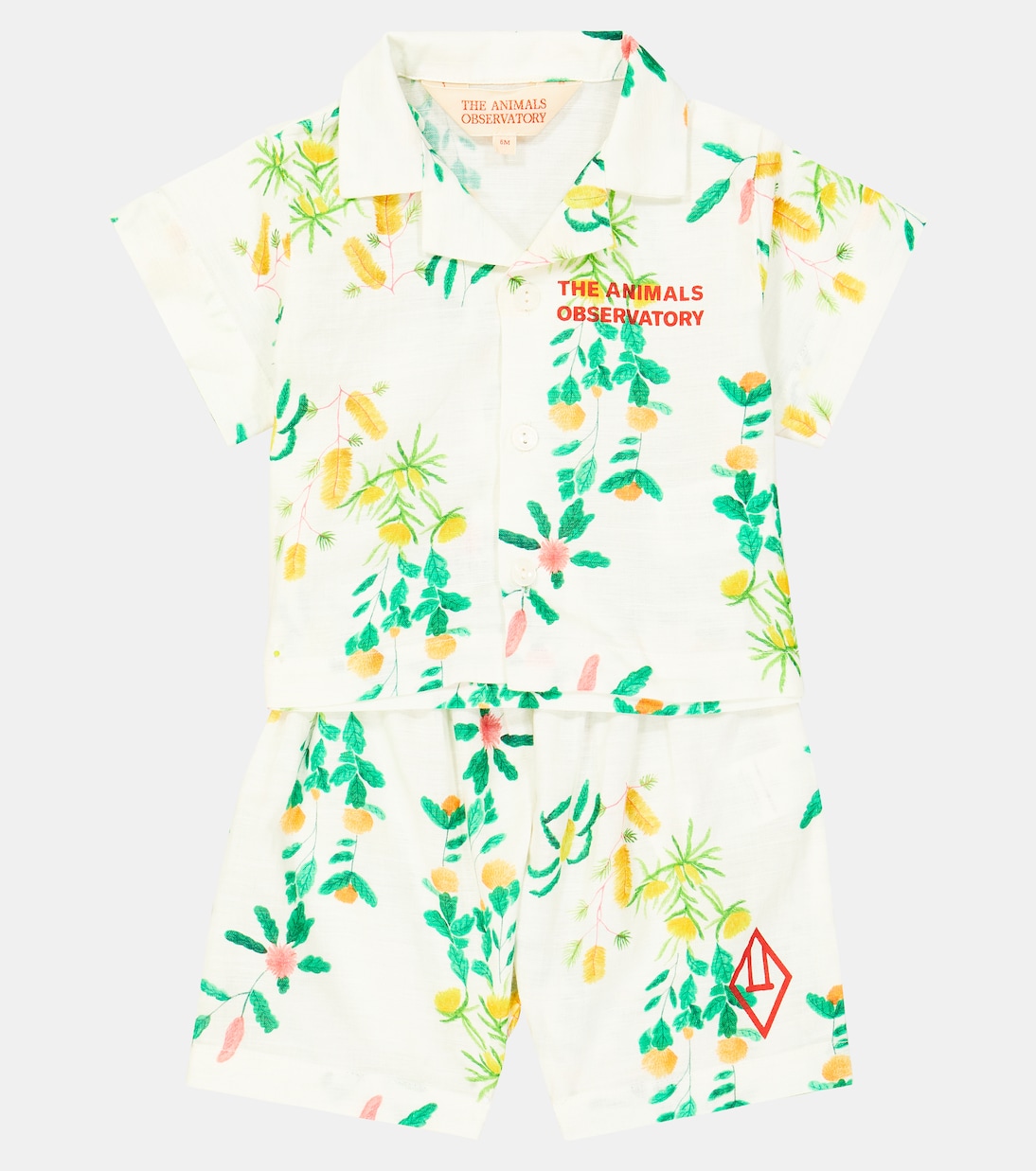Baby - Camicia e shorts Magpie | The Animals Observatory