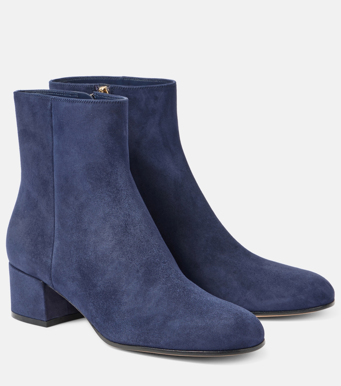 Ankle Boots 45 aus Veloursleder | Gianvito Rossi