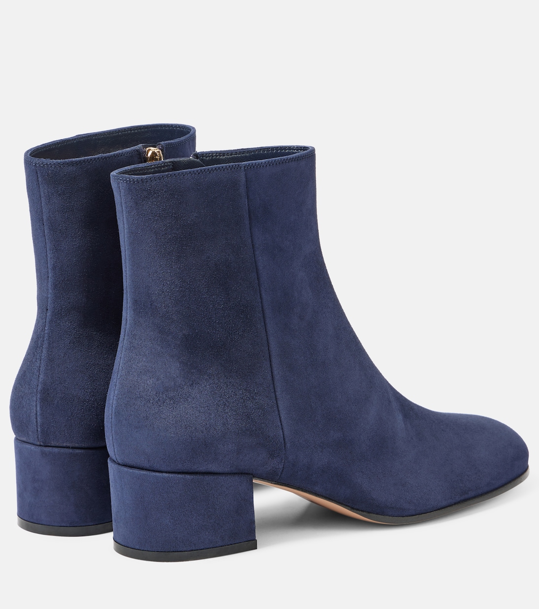 Ankle Boots 45 aus Veloursleder | Gianvito Rossi