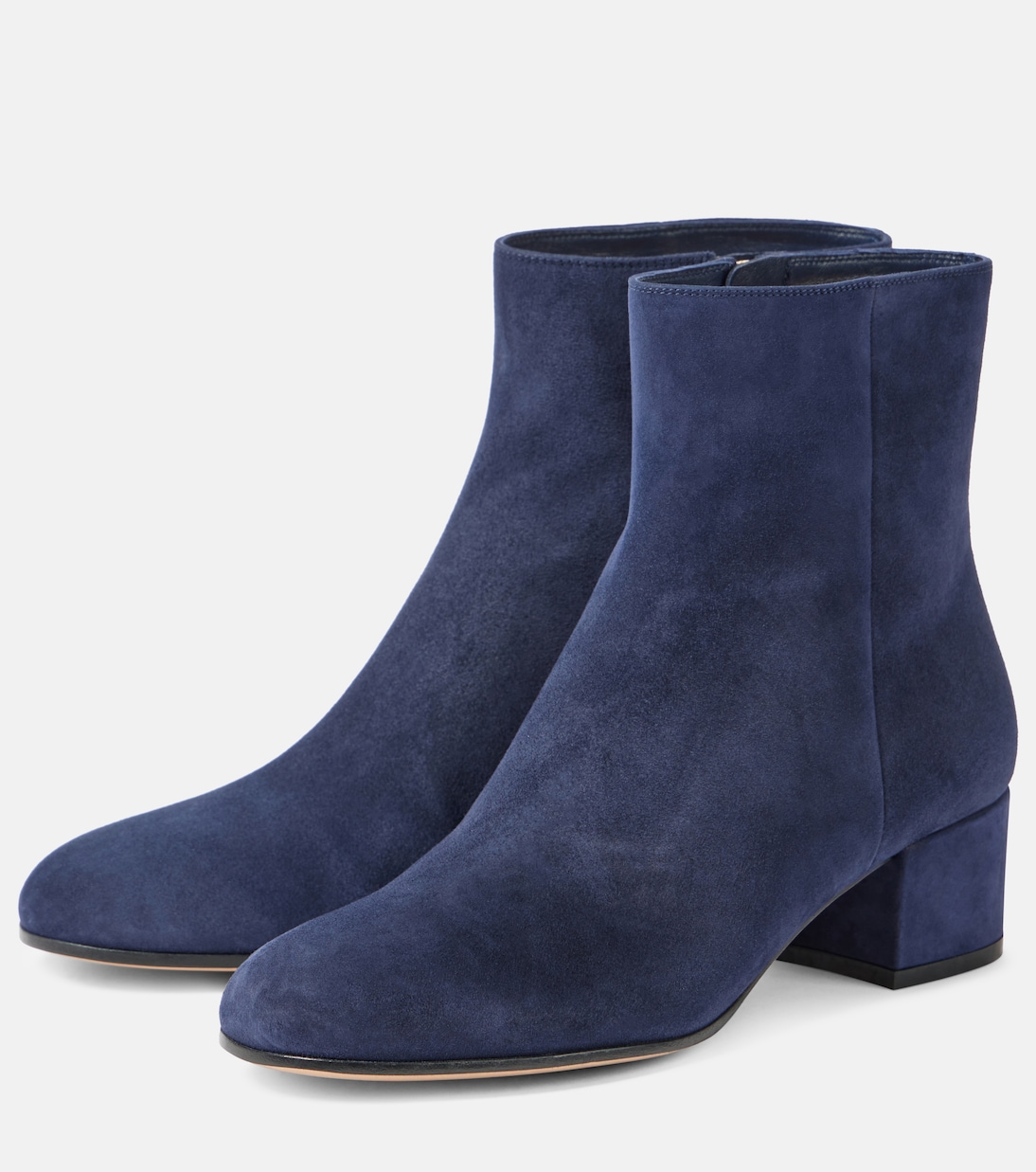 Ankle Boots 45 aus Veloursleder | Gianvito Rossi