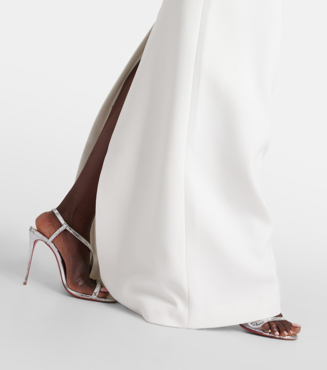 Robe longue de mariée Tessa à encolure bardot | Rebecca Vallance