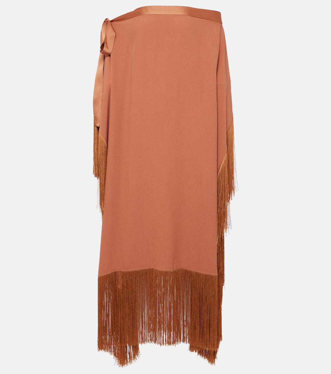 Aarons fringed crêpe cady kaftan | Taller Marmo