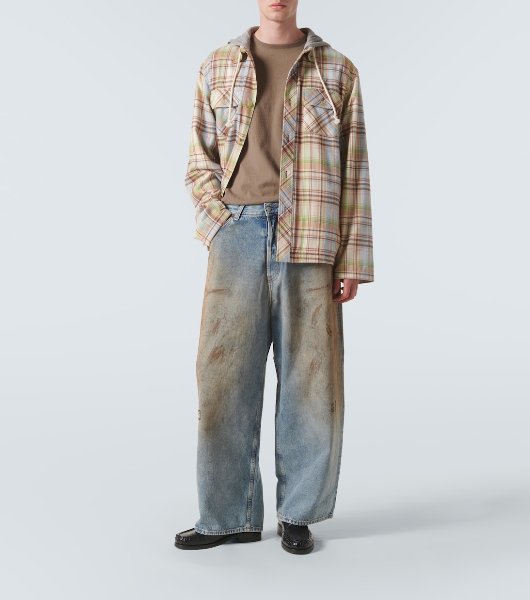 Jeans a gamba larga distressed | Acne Studios