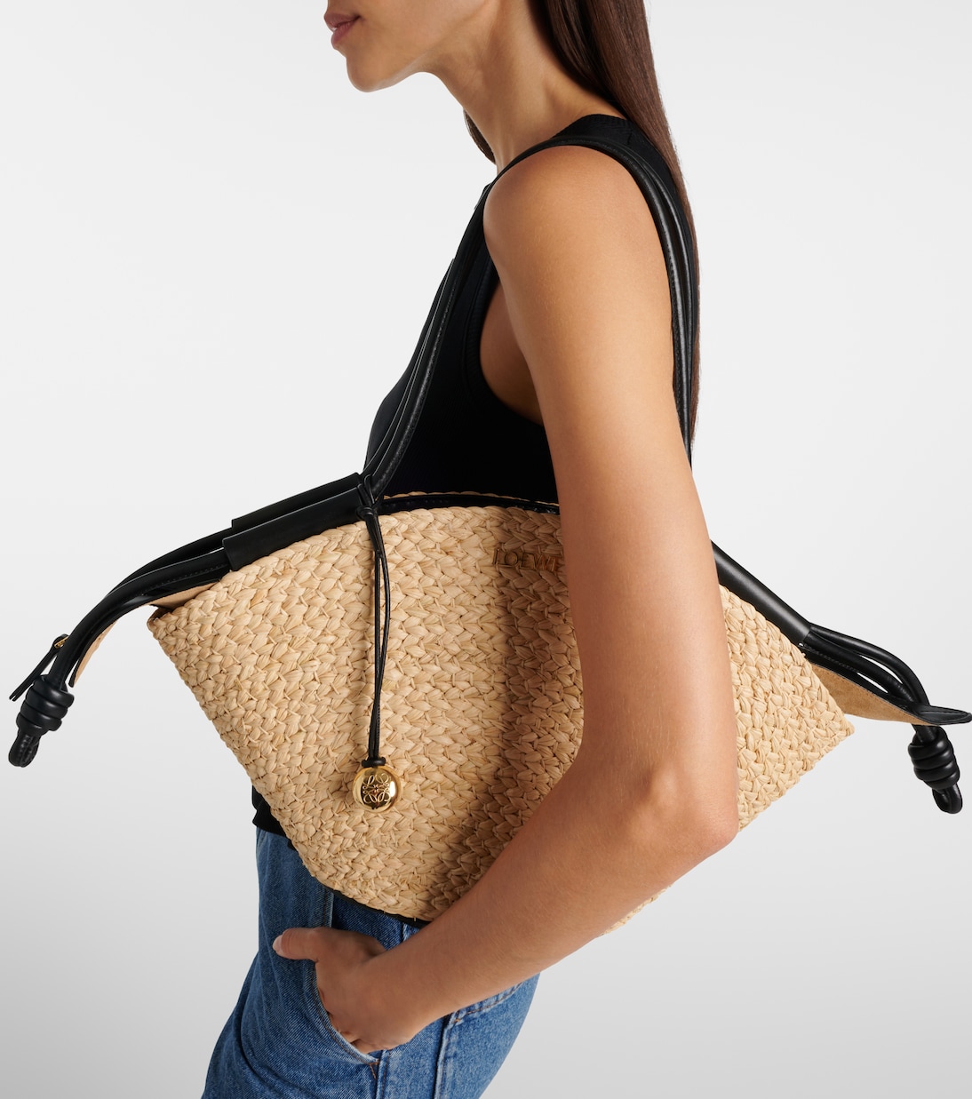 Cabas Paseo Small en raphia | Loewe
