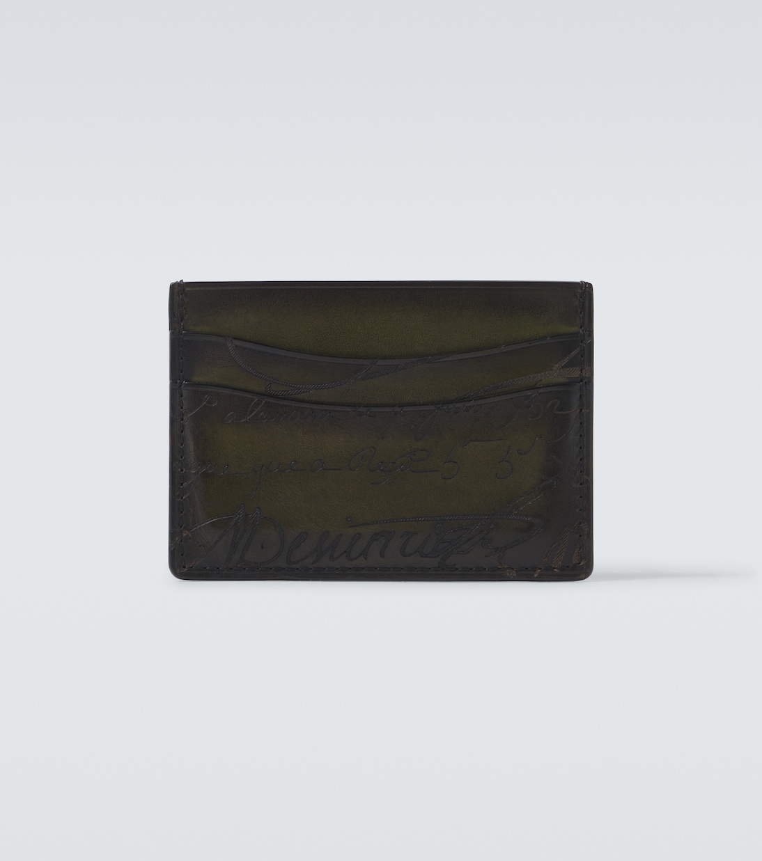 Kartenetui Bambou Scritto aus Leder | Berluti