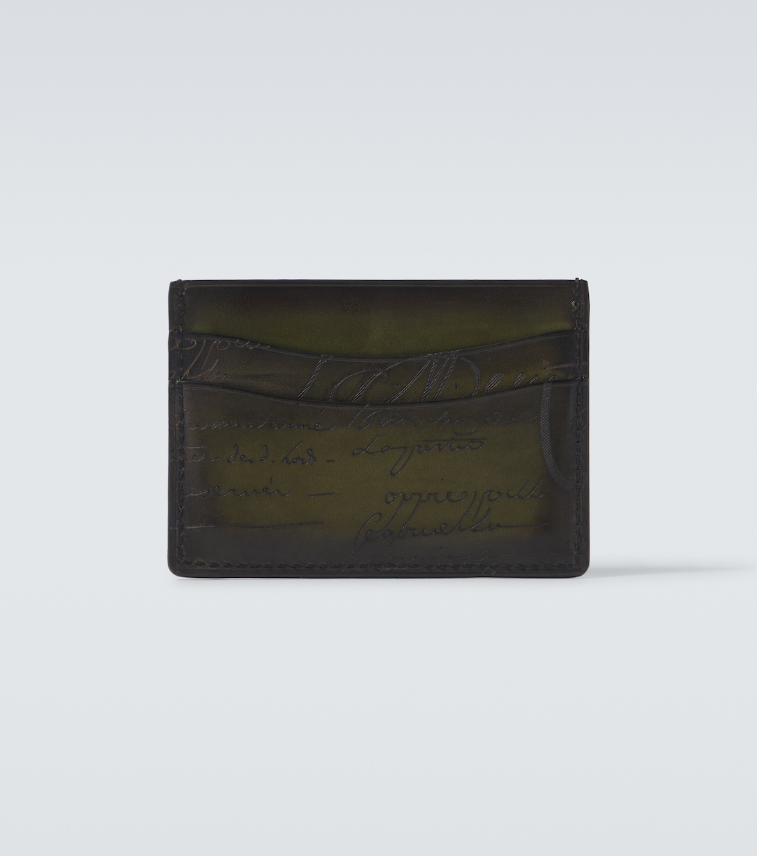 Kartenetui Bambou Scritto aus Leder | Berluti