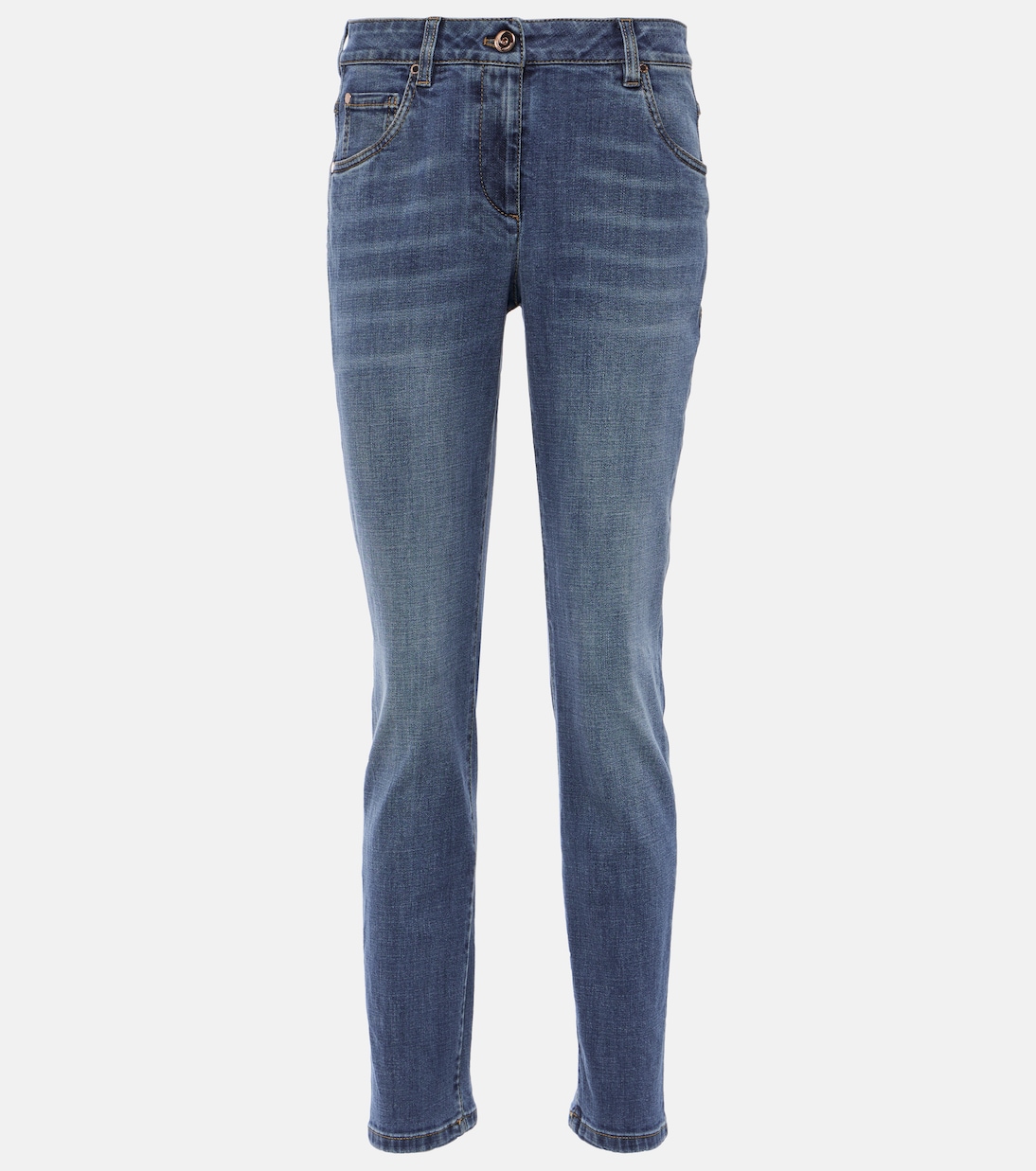 Mid-rise skinny jeans | Brunello Cucinelli