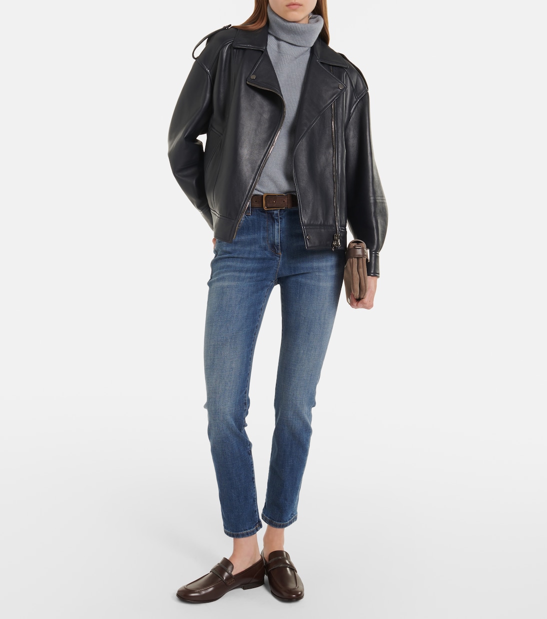 Mid-rise skinny jeans | Brunello Cucinelli