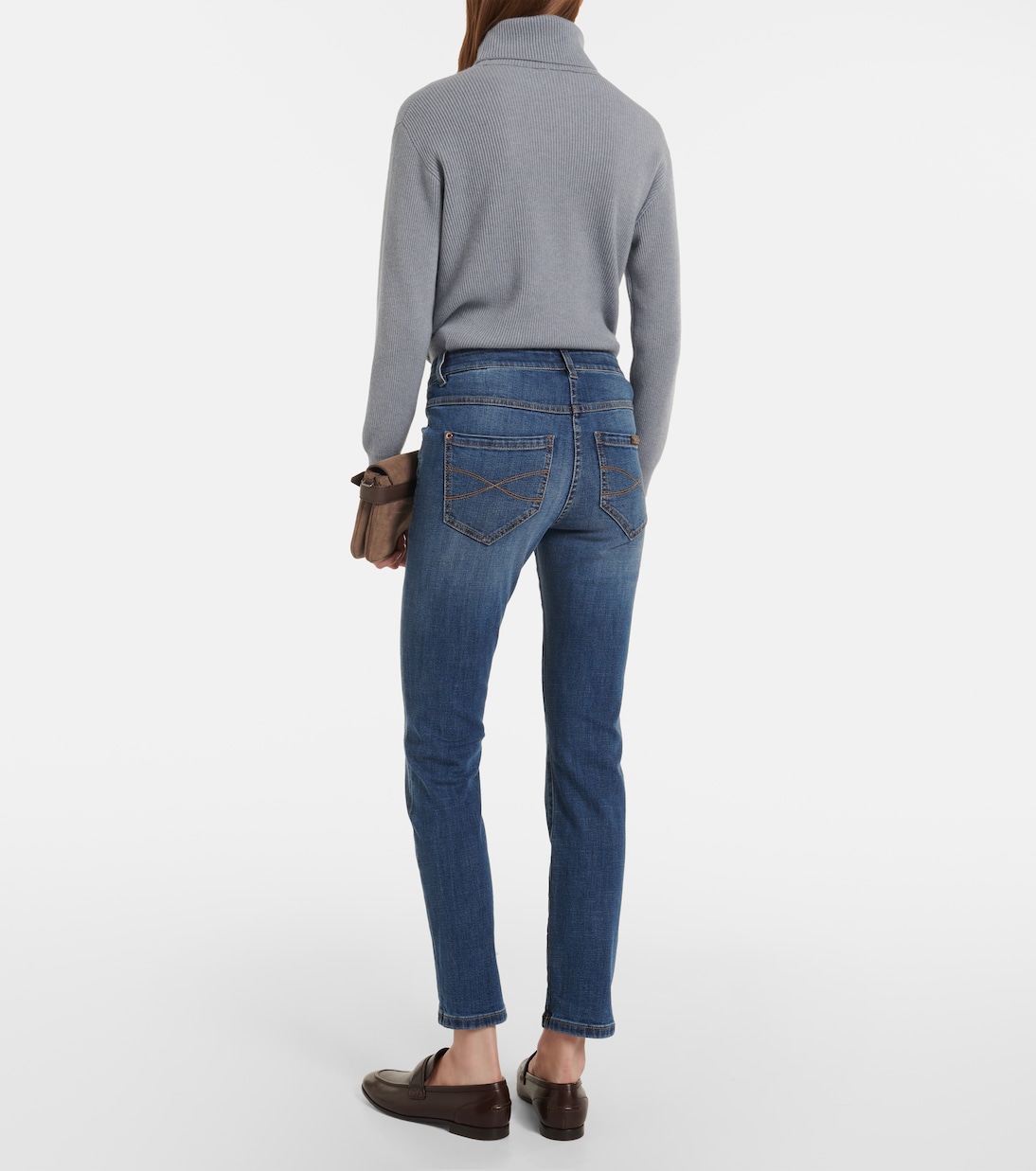 Mid-rise skinny jeans | Brunello Cucinelli