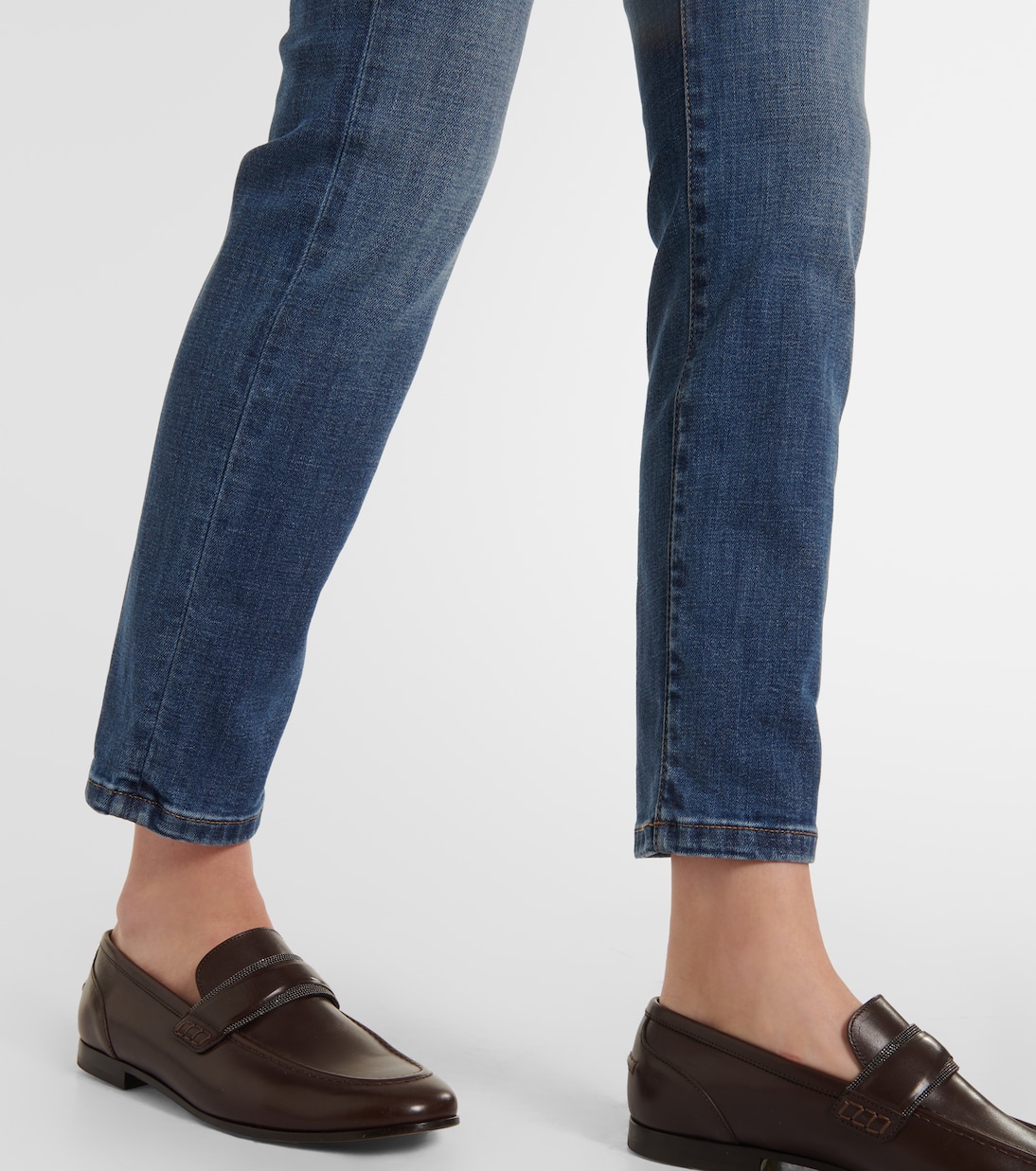 Mid-rise skinny jeans | Brunello Cucinelli