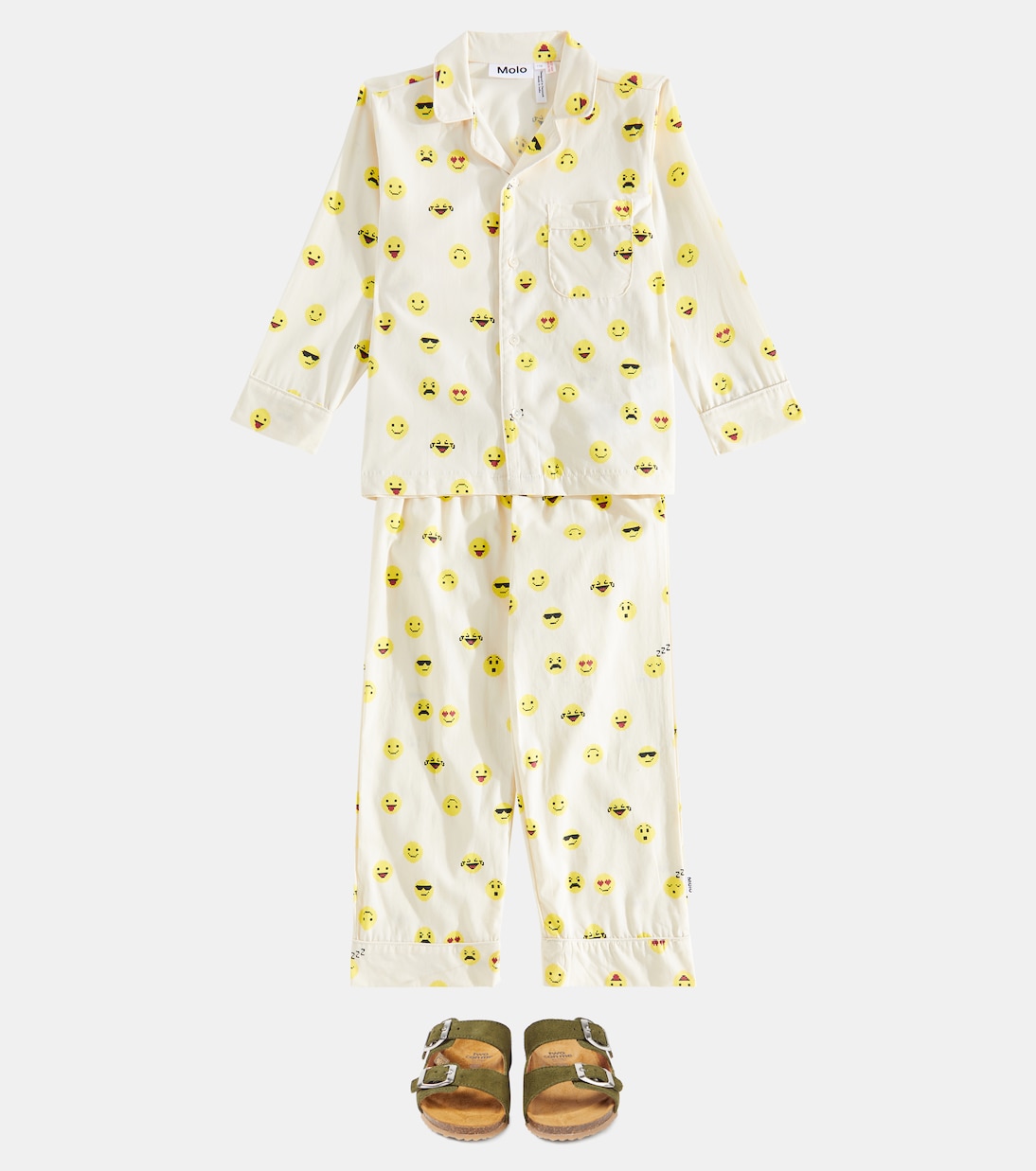 Ensemble de pyjama Lex imprimé en coton | Molo