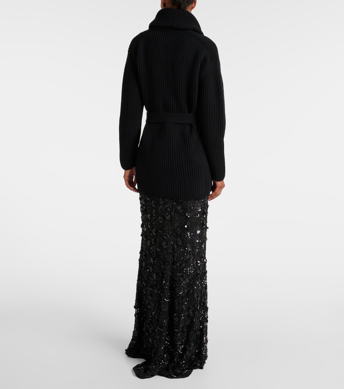 Cardigan in lana a coste | Dolce&Gabbana