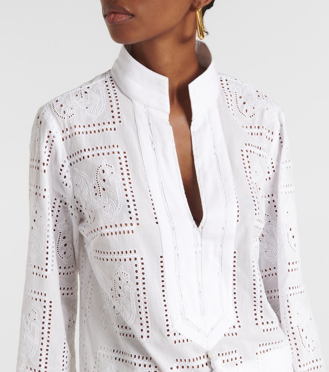 Tunika aus Baumwolle | Tory Burch